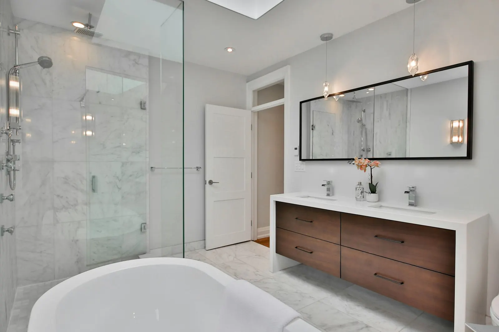 Renovated bathroom